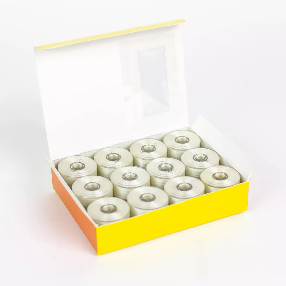 Decobob Pre-wound Bobbins- Size M 24 pack- Single Color