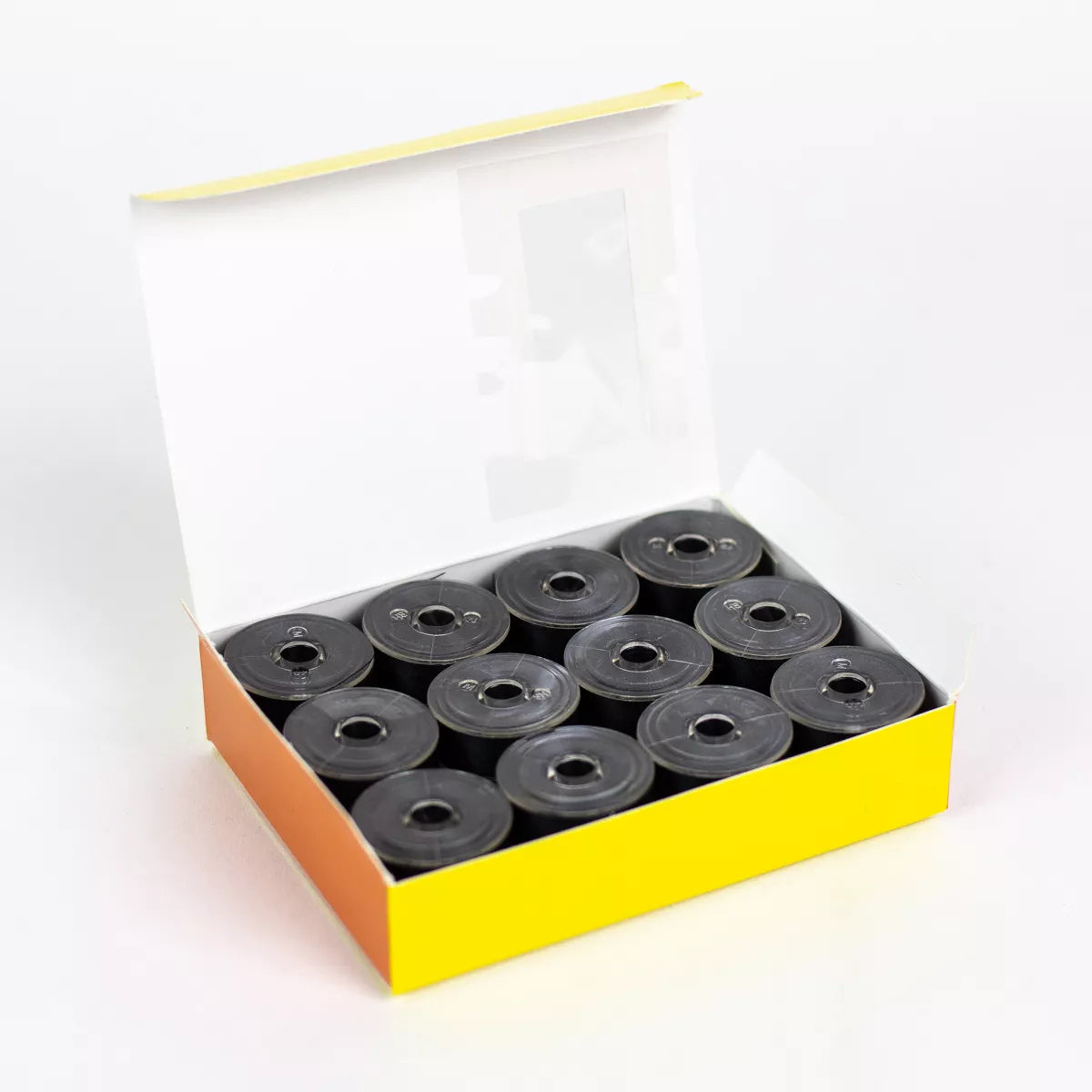 Decobob Pre-wound Bobbins- Size M 24 pack- Single Color