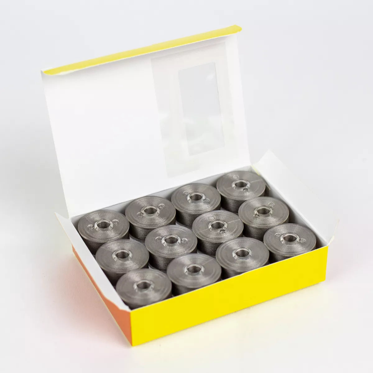 Decobob Pre-wound Bobbins- Size M 24 pack- Single Color
