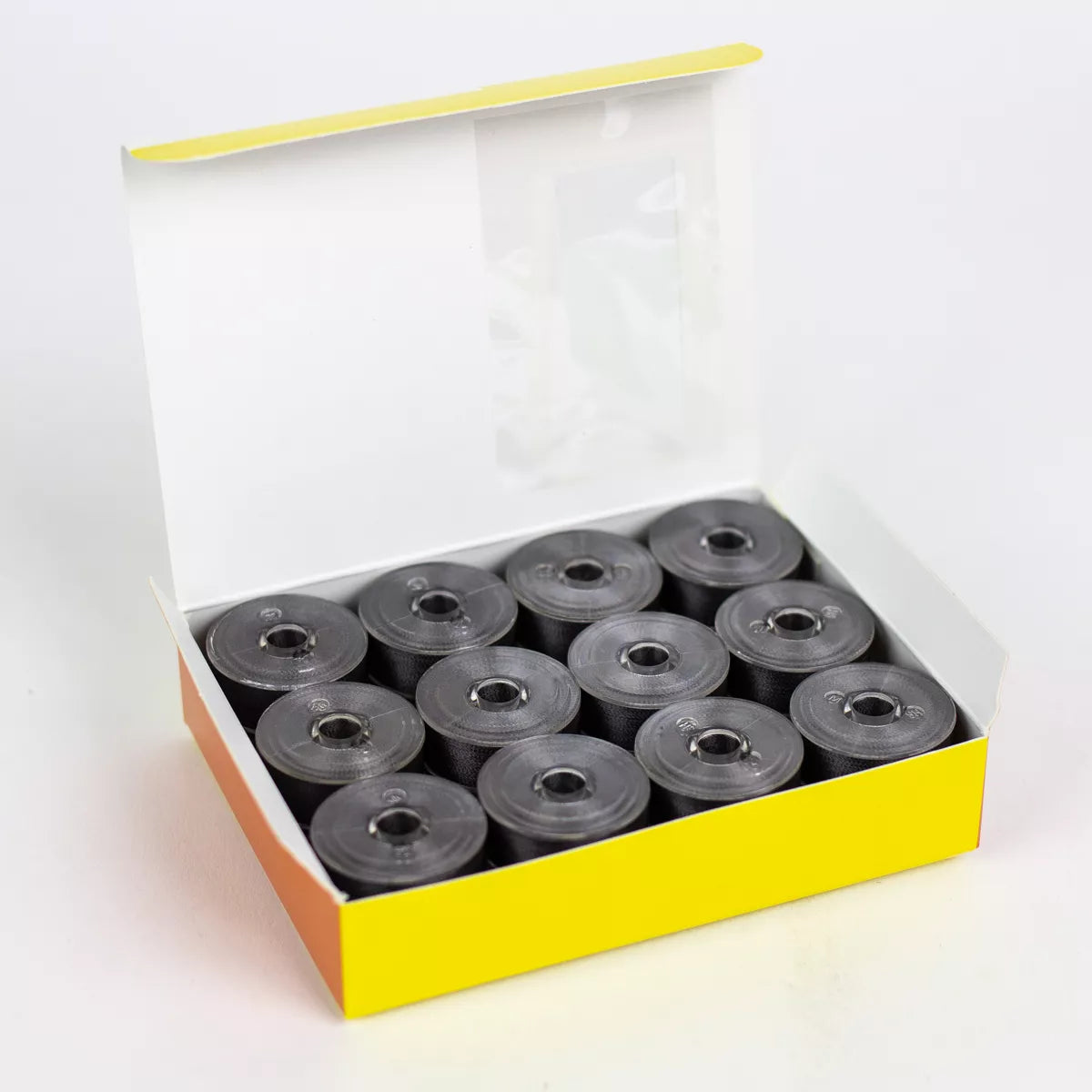 Decobob Pre-wound Bobbins- Size M 24 pack- Single Color