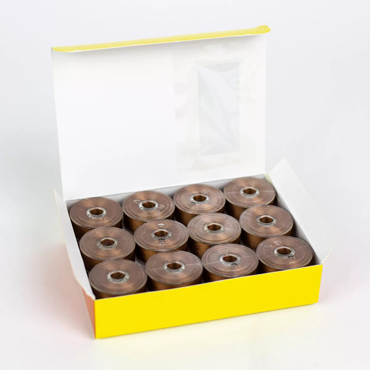 Decobob Pre-wound Bobbins- Size M 24 pack- Single Color