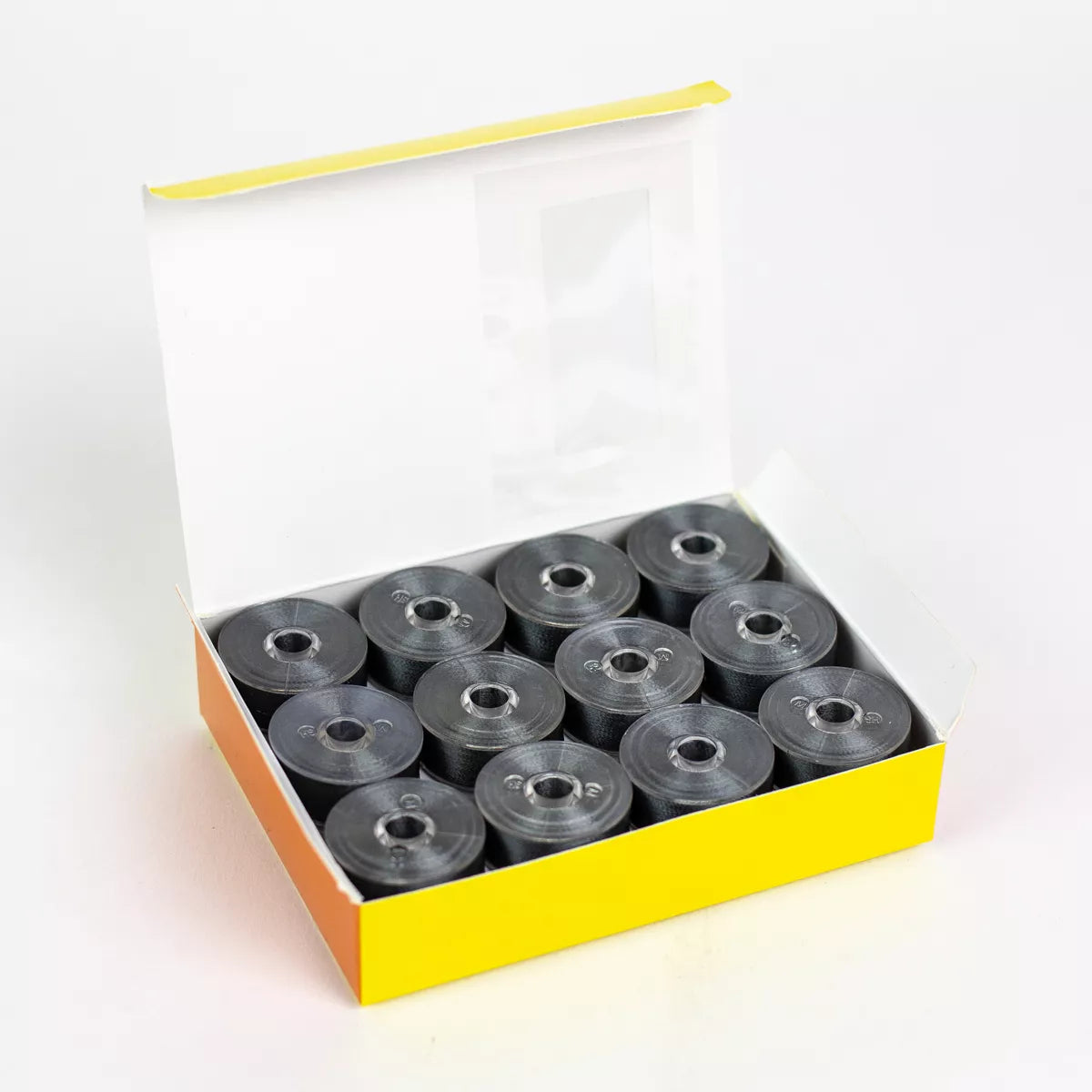 Decobob Pre-wound Bobbins- Size M 24 pack- Single Color