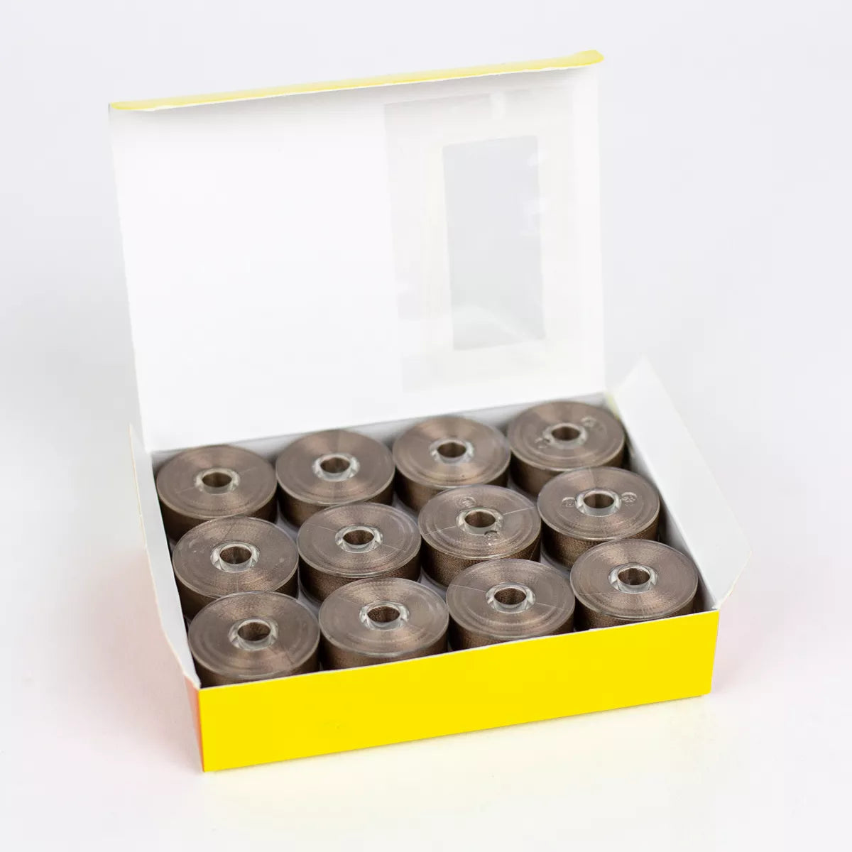 Decobob Pre-wound Bobbins- Size M 24 pack- Single Color