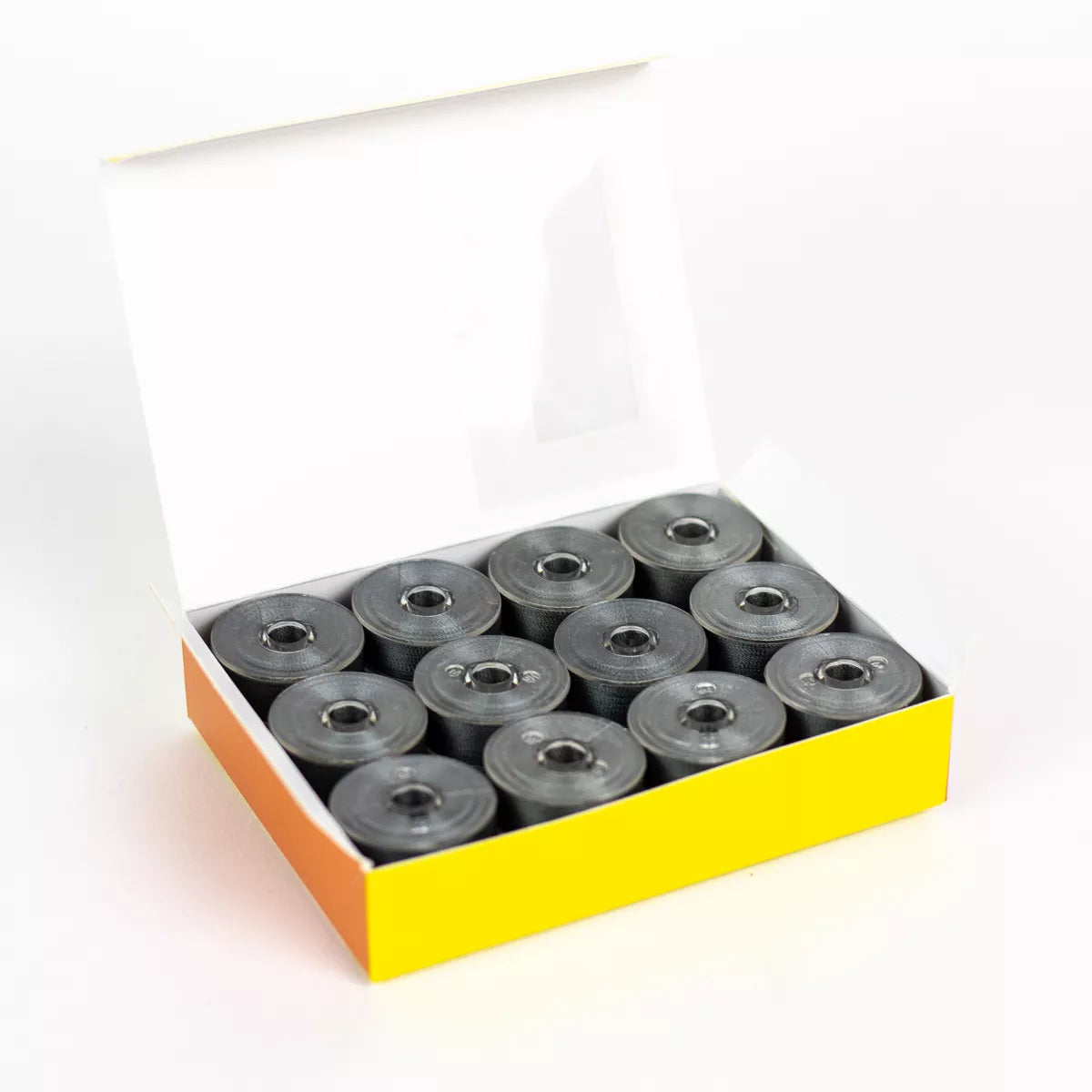 Decobob Pre-wound Bobbins- Size M 24 pack- Single Color