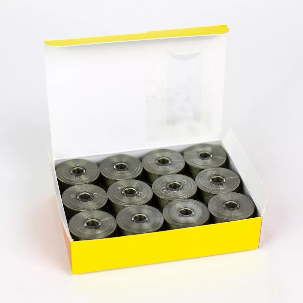 Decobob Pre-wound Bobbins- Size M 24 pack- Single Color