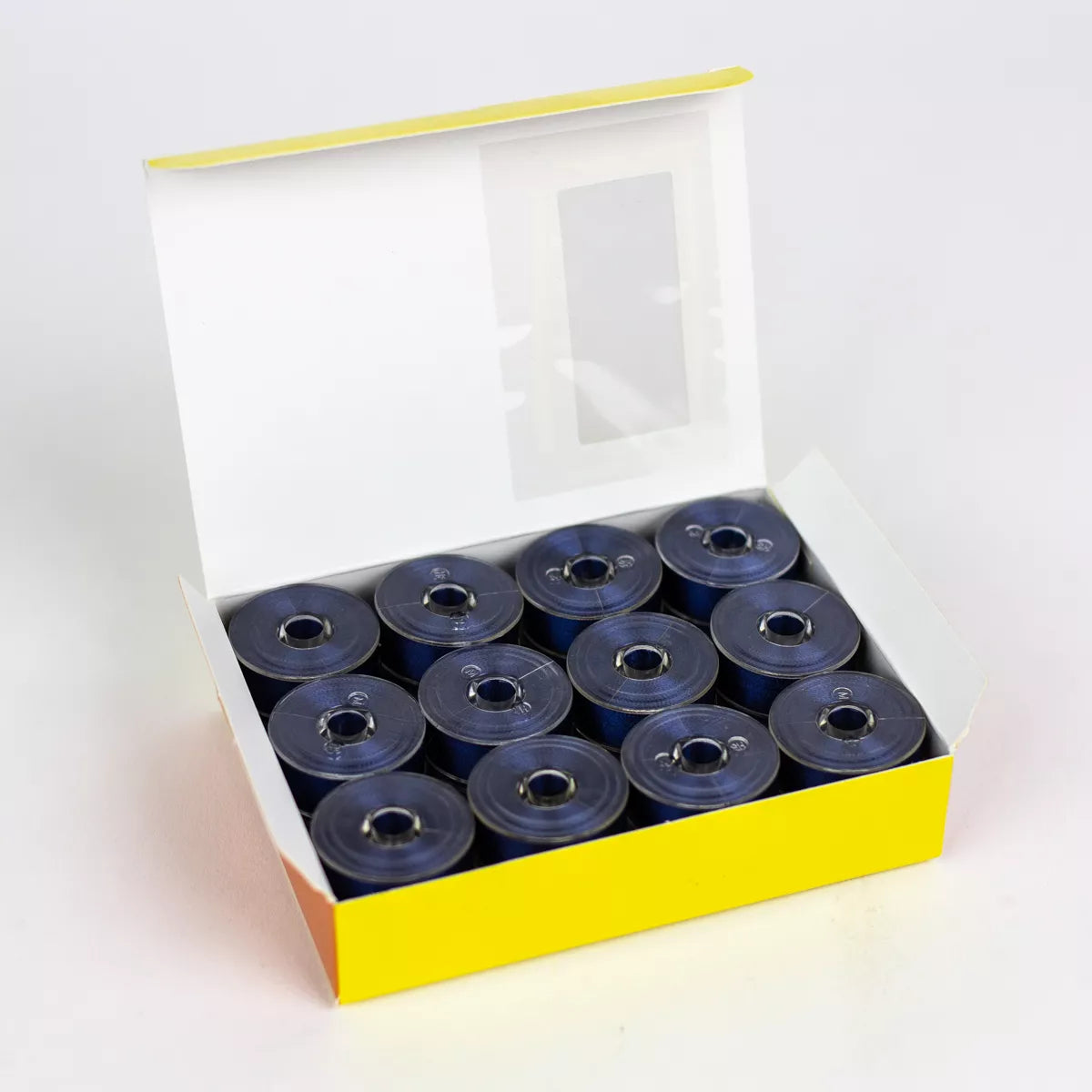 Decobob Pre-wound Bobbins- Size M 24 pack- Single Color