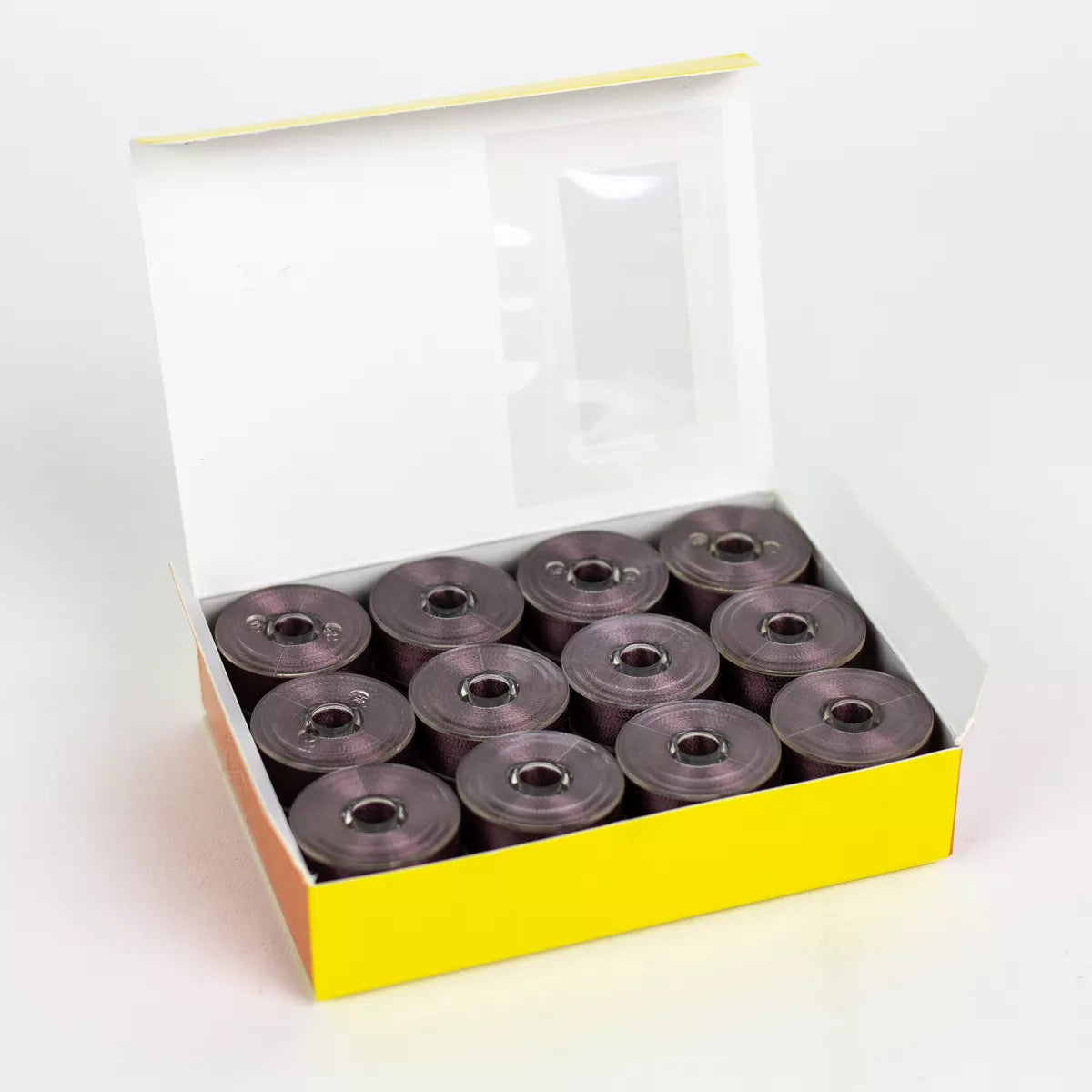 Decobob Pre-wound Bobbins- Size M 24 pack- Single Color