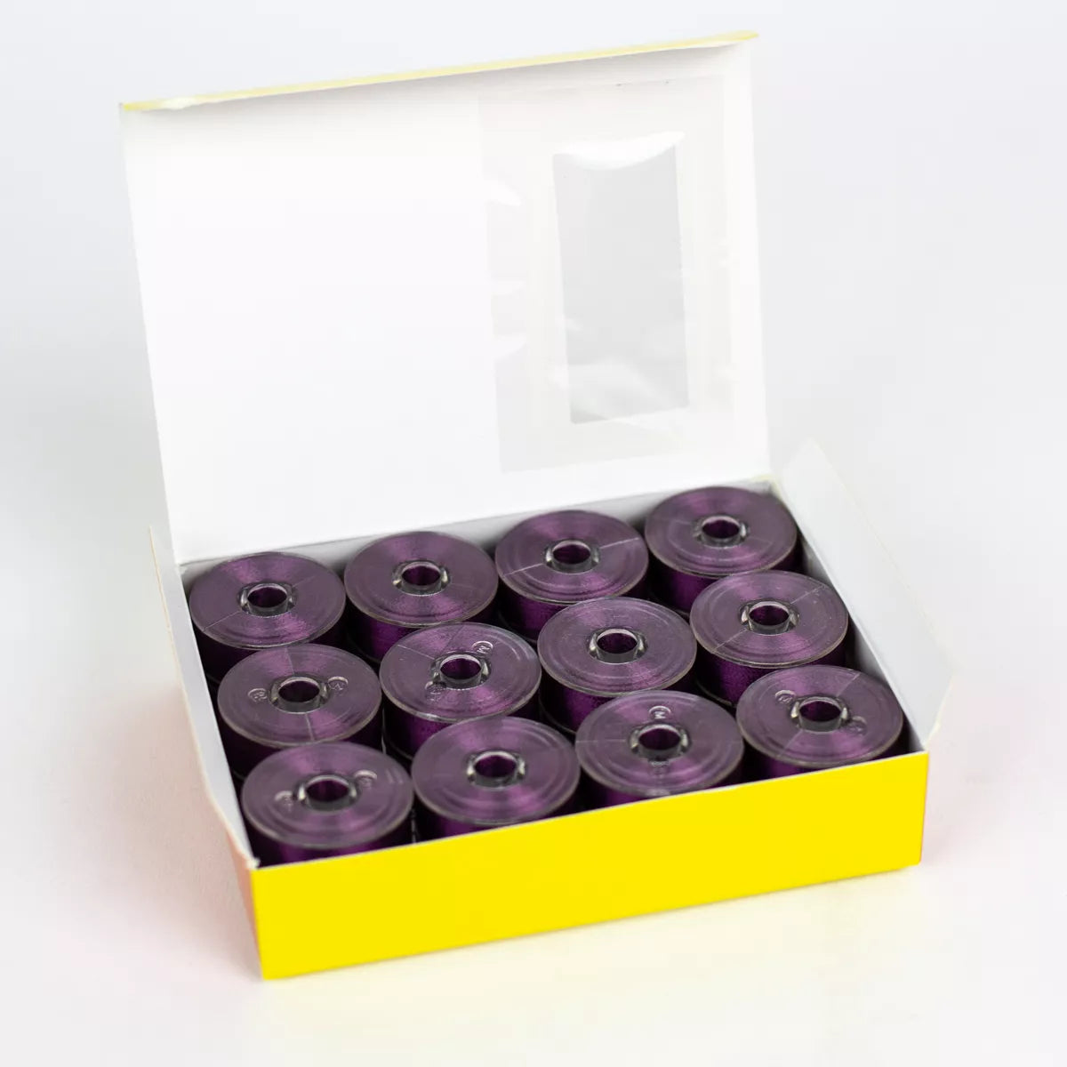 Decobob Pre-wound Bobbins- Size M 24 pack- Single Color