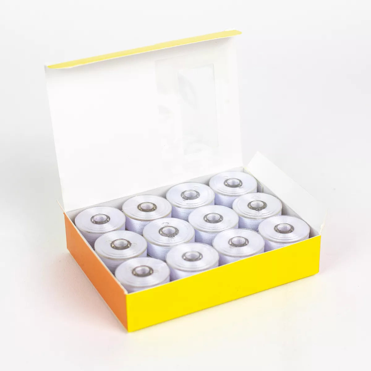 Decobob Pre-wound Bobbins- Size M 24 pack- Single Color