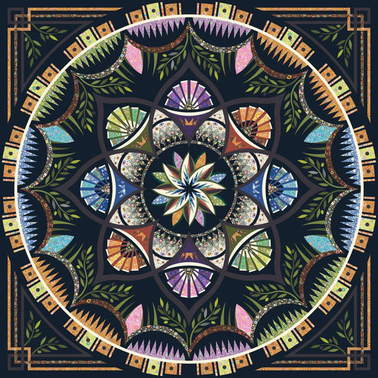 Arcadia Fabric Only Kit- Queen Size- Kaffe Ode to Roman Glass (PRE-ORDER) (Copy)