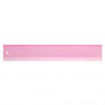 Add A-Quarter Ruler 12in Plus Pink