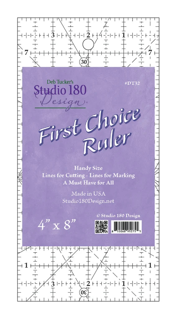 First Choice Ruler 4" x 8"